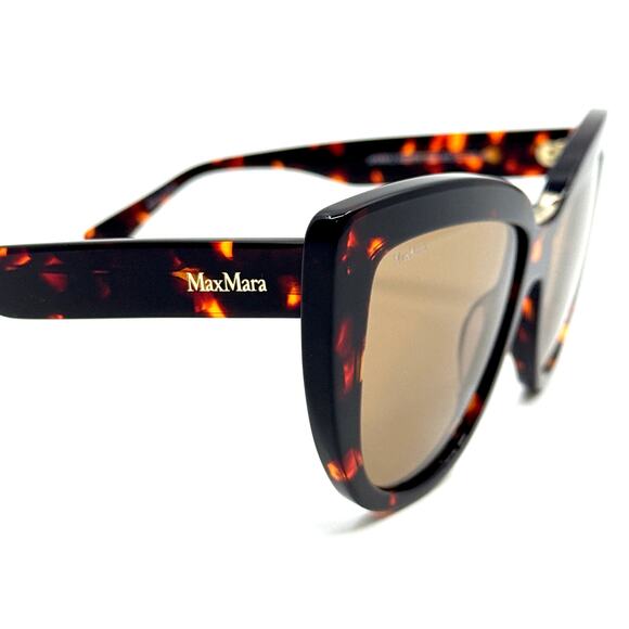 New, MAXMARA Sunglasses Spark2 MM0076 52E Authentic - Picture 6 of 12